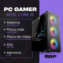 Pc Gamer Cpu Completo I5 8gb Ssd 240gb Monitor 19 Kit Gamer