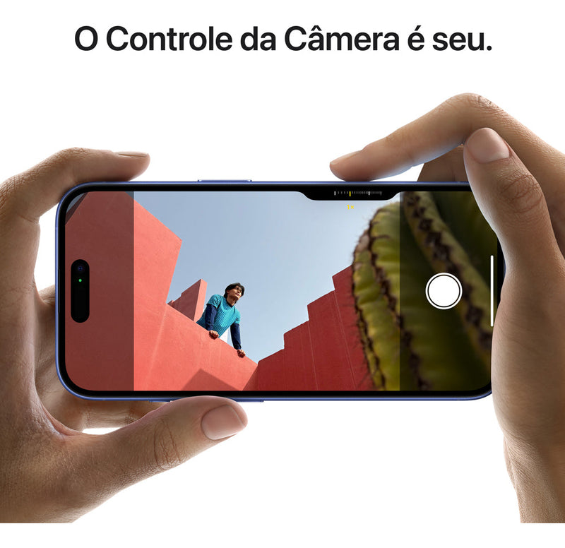 Apple iPhone 16 (128 GB) - Preto - Distribuidor Autorizado
