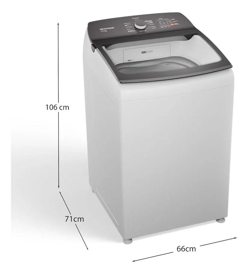 Máquina De Lavar Bwk13ab 13kg Branca Brastemp Cor Branco 110V
