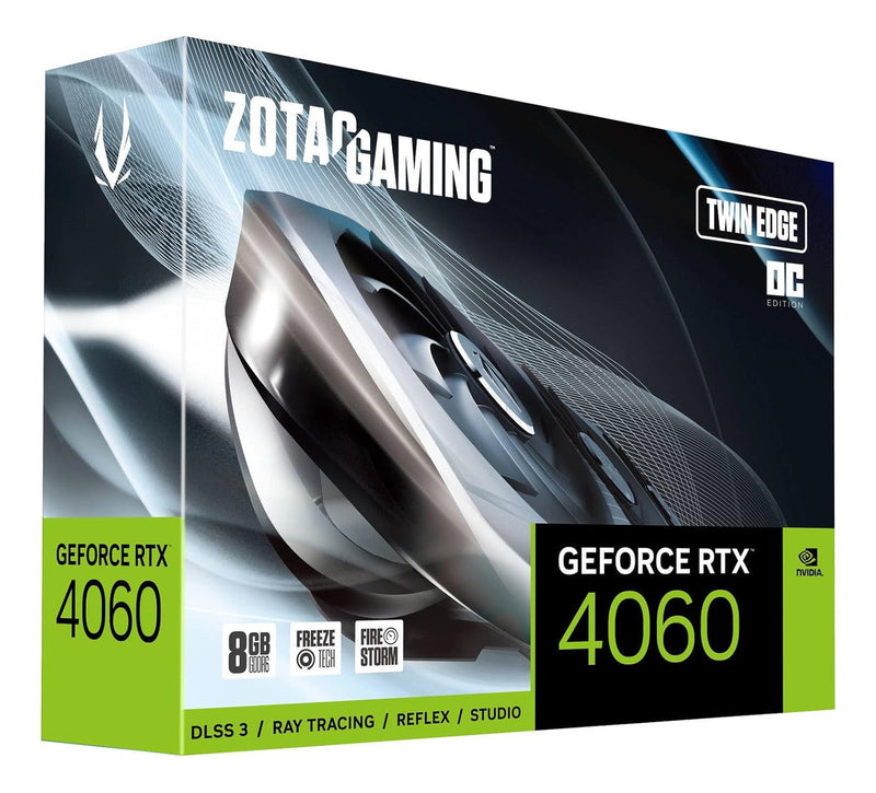 Zotac Gaming Geforce Rtx 4060 8 GB Gddr6 128 bits Twin Edge