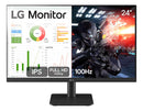 Monitor Gamer LG 24MS500-B 24ms Ips Fullhd 100hz Ajuste De Inclinação Negro