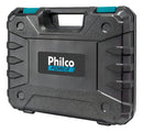 Furadeira Parafusadeira Sem Fio De 10mm Philco Ppf12m 12v + Acessório 110v/220v