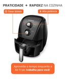 Fritadeira Sem Óleo Air Fryer 4l Mondial Preto 1500w Afn-40-bft