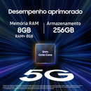 Smartphone Samsung Galaxy A25 5G 256GB 8GB Ram Dual SIM Android 14 Azul-Escuro 6,5''