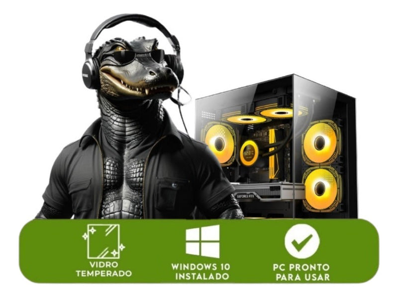 Pc Gamer Amd Ryzen 5 5500 Rtx 4060 Ram 16gb Ssd 1tb Nvme