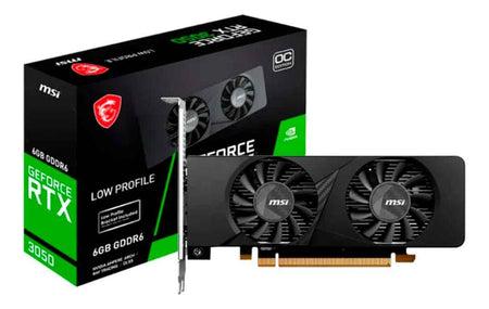 Placa De Vídeo Msi Geforce Rtx 3050 Low Profile 6gb Gddr6