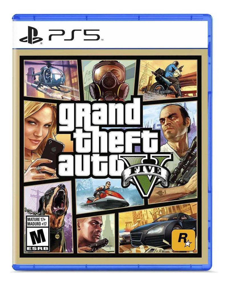 Grand Theft Auto V Standard Edition Rockstar Games PS5 Físico