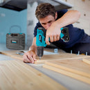 Furadeira Parafusadeira Sem Fio De 10mm Philco Ppf12m 12v + Acessório 110v/220v