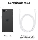 iPhone 16e (128 GB) - Preto - Distribuidor Autorizado