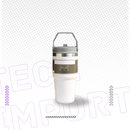 ￼Copo Térmico 900ml - Tampa Alça e Canudo