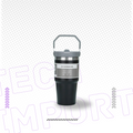 ￼Copo Térmico 900ml - Tampa Alça e Canudo