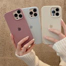 ￼Capa  Apple aveludada Premium - Silicone Macio