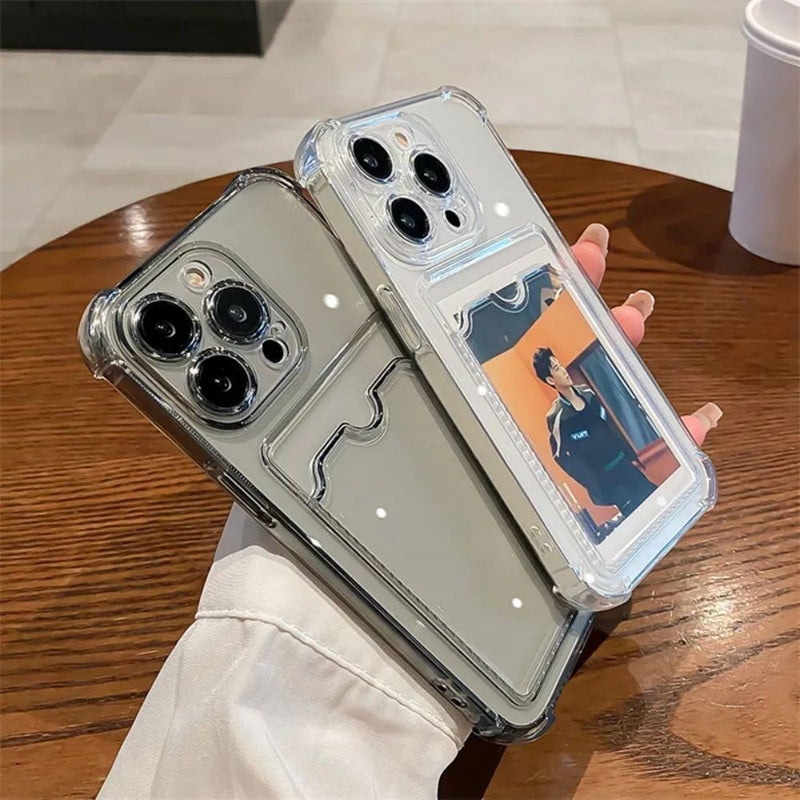 Case Apple ￼Porta-Cartões - À Prova de choque
