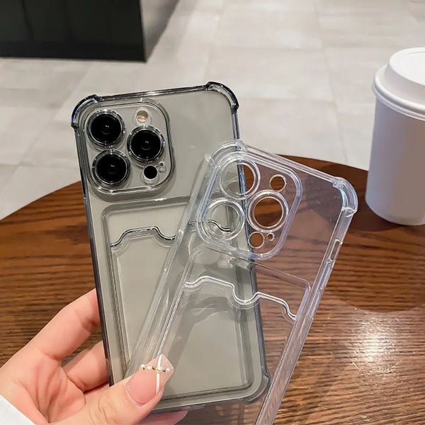 Case Apple ￼Porta-Cartões - À Prova de choque