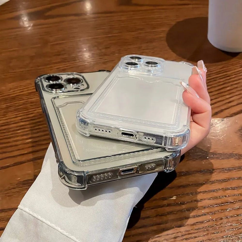 Case Apple ￼Porta-Cartões - À Prova de choque