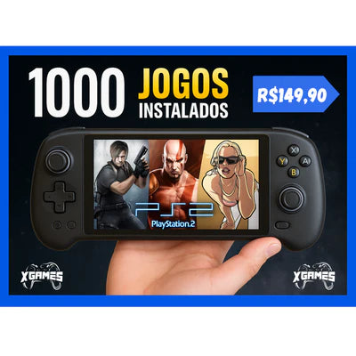 LEGACY X556: Do Atari ao PS5 — Liberdade total de jogos em um único dispositivo